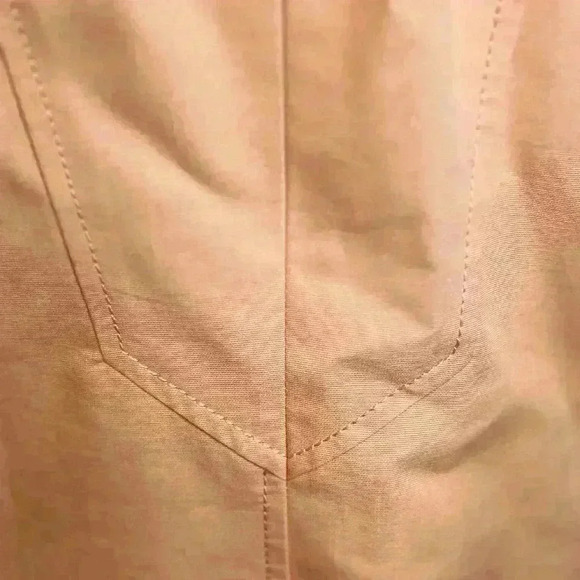 I.E. Light Orange Cotton Blazer (Size 14P) - Picture 8 of 13